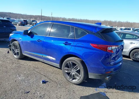 2021 Acura Rdx A-Spec Package z USA, uszkodzony, nr VIN 5J8TC1H69ML018490